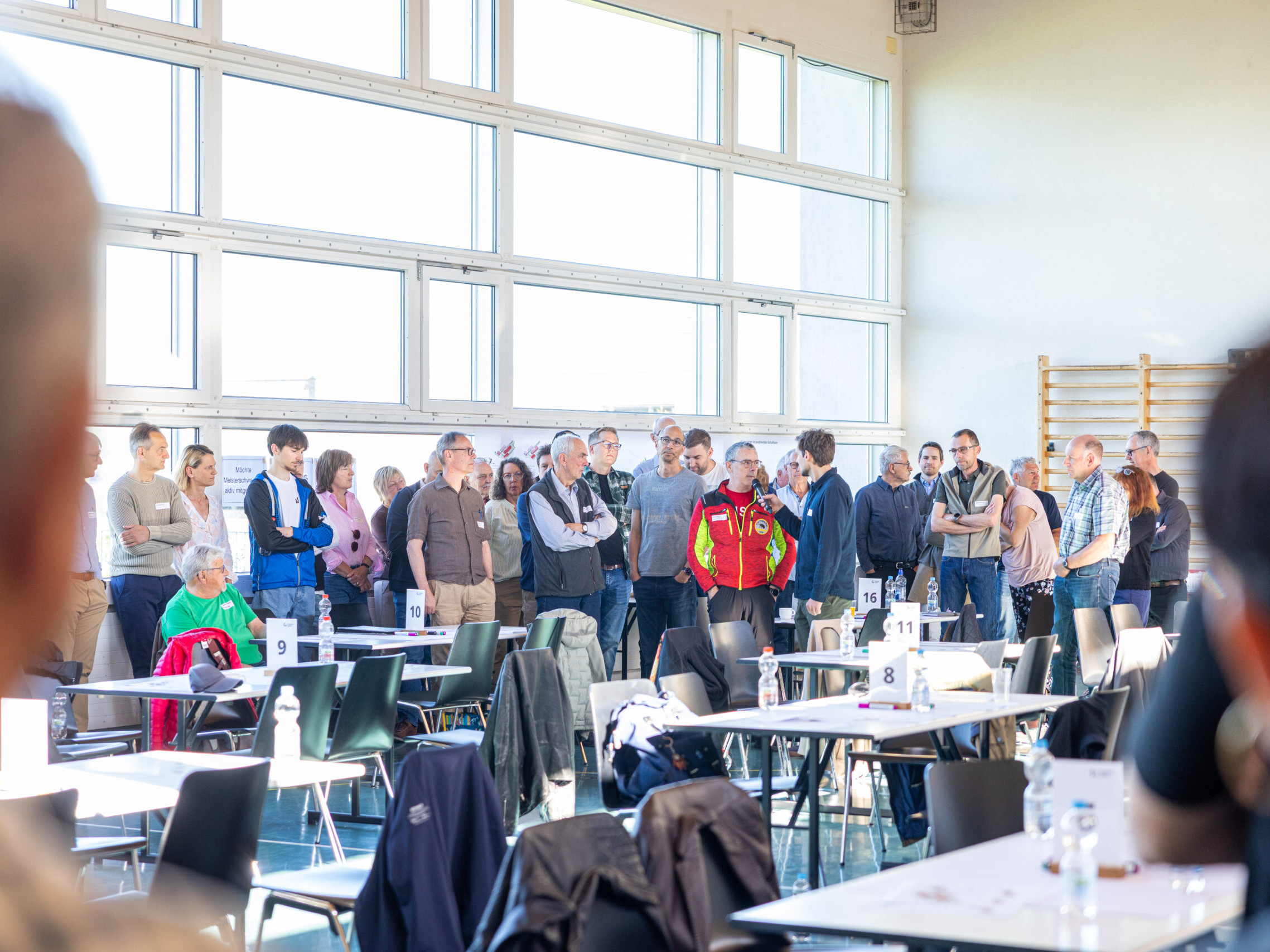 Verschiedene Perspektiven auf die Schulraumplanung werden im Workshop sichtbar gemacht