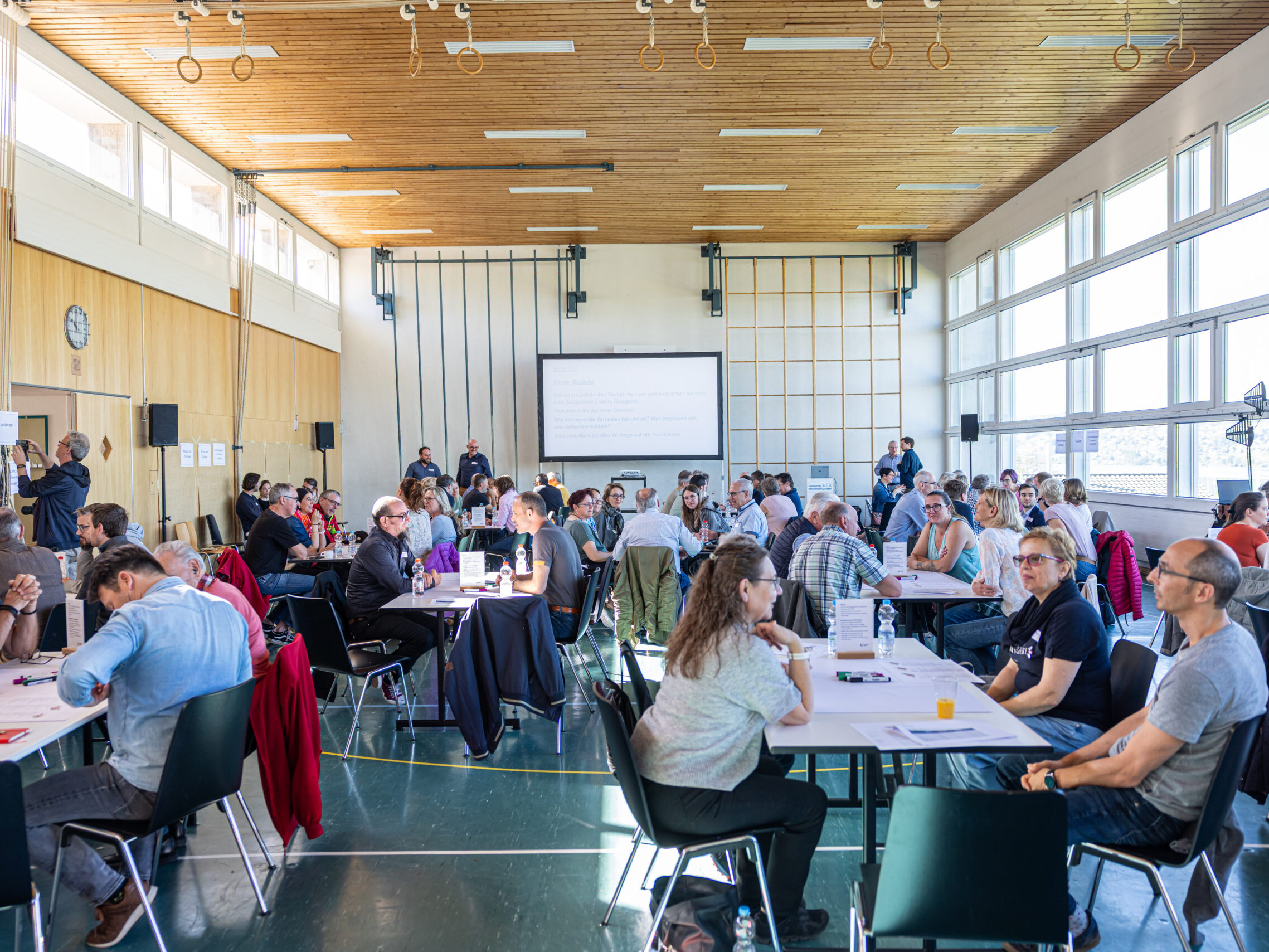 Dialogveranstaltung Schulraumplanung Meisterschwanden frischer wind