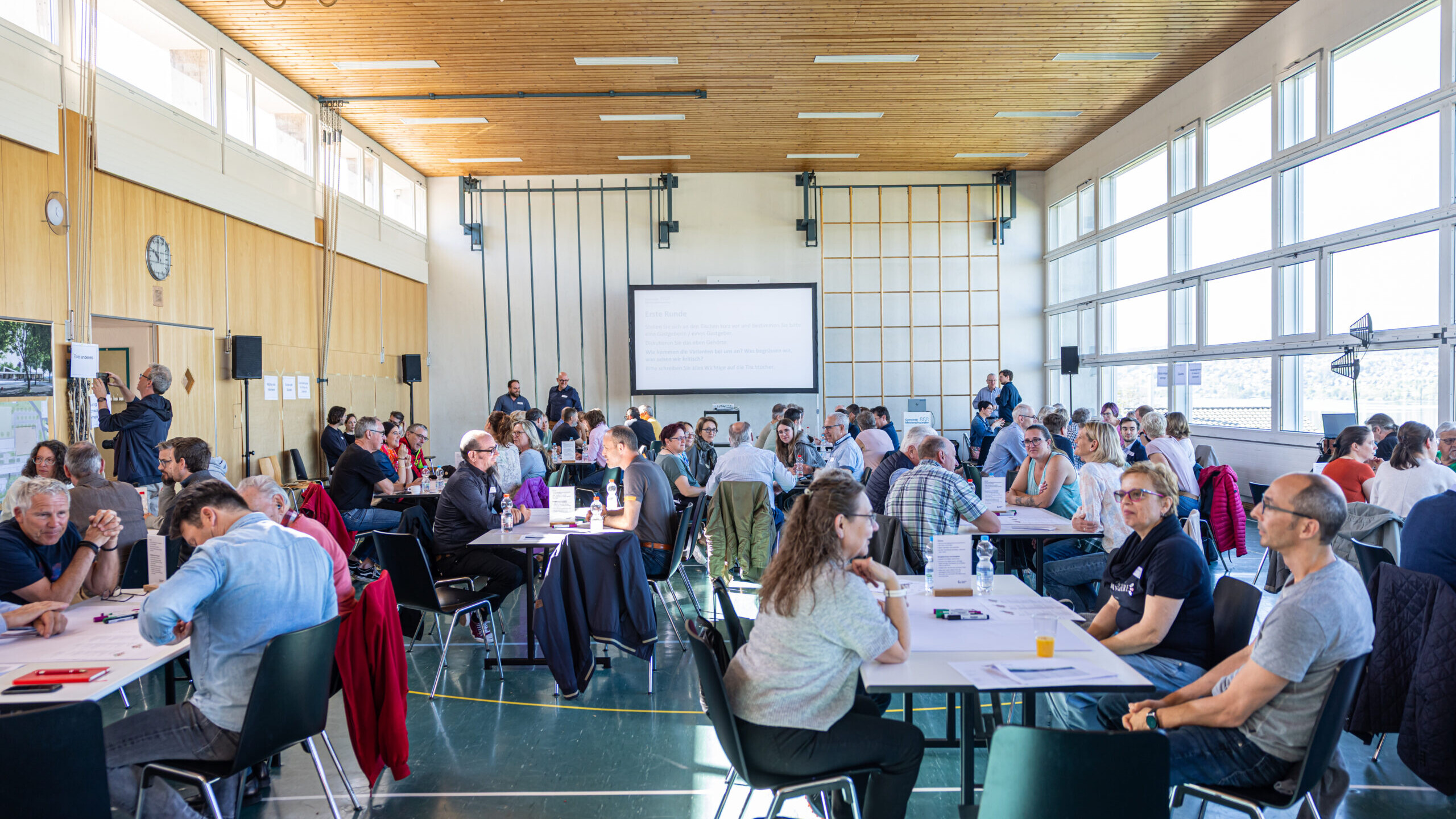 Dialogveranstaltung Schulraumplanung Meisterschwanden frischer wind